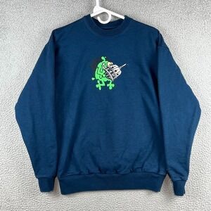 Golf Wang Sweatshirt Adult M Tyler The Creator Capitol Monster Men's Blue